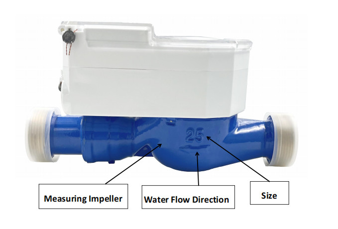 Contador de água fria 0-40 C STS Contador de água inteligente padrão com parafusos de ligação 4-M16/8-M16/8-M16/8-M20