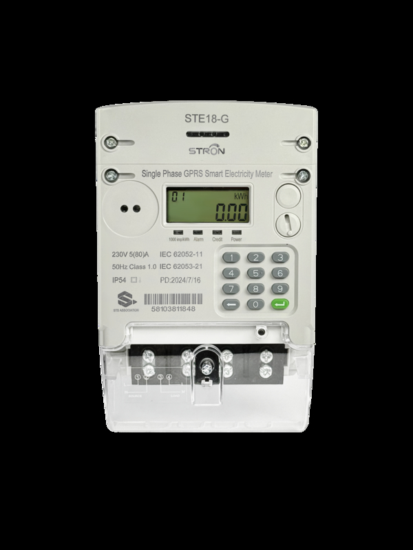 Sistema Solar Pay As You Go STS Standard Compliant com Integração de Pagamento Móvel e Conexão/Desconexão Remota