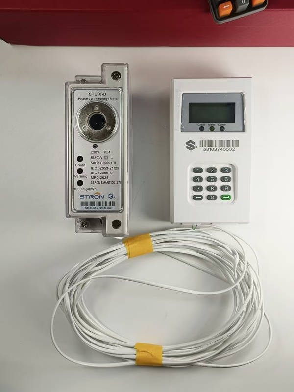 Sistema Solar Pay As You Go STS Standard Compliant com Integração de Pagamento Móvel e Conexão/Desconexão Remota