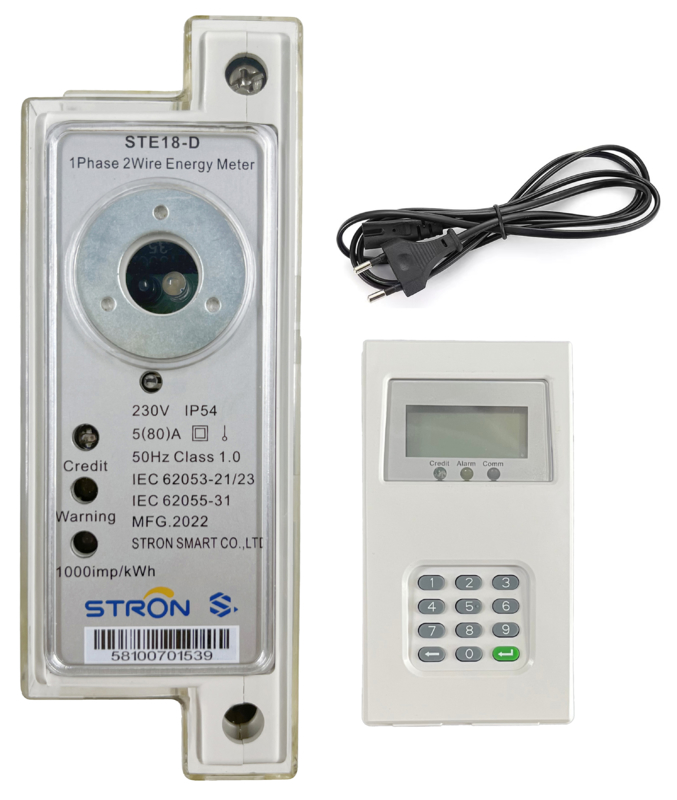 Sistema Solar Pay As You Go STS Standard Compliant com Integração de Pagamento Móvel e Conexão/Desconexão Remota