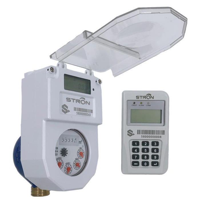 Highly Prepaid Water Meter for Measuring The Water Consumption DN15/DN20/DN25 7.8 Velocity Of Flow