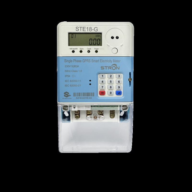 STS Prepaid Engery Meter 2G e 4G Compatibilidade de rede Smart Prepaid Electricity Meter para aplicações de medição inteligente IP54 Proteção contra ingressos