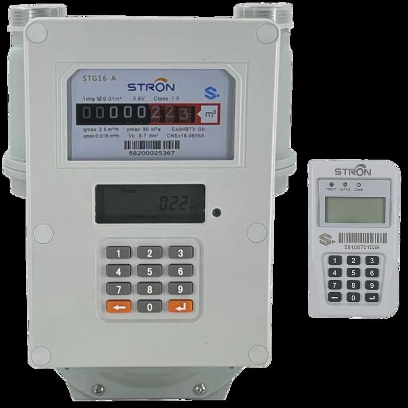 IC Card Compatible Smart Gas Meter Utilizing LoraWan Internet Connectivity for Gas Measurement and Real Time Data Access