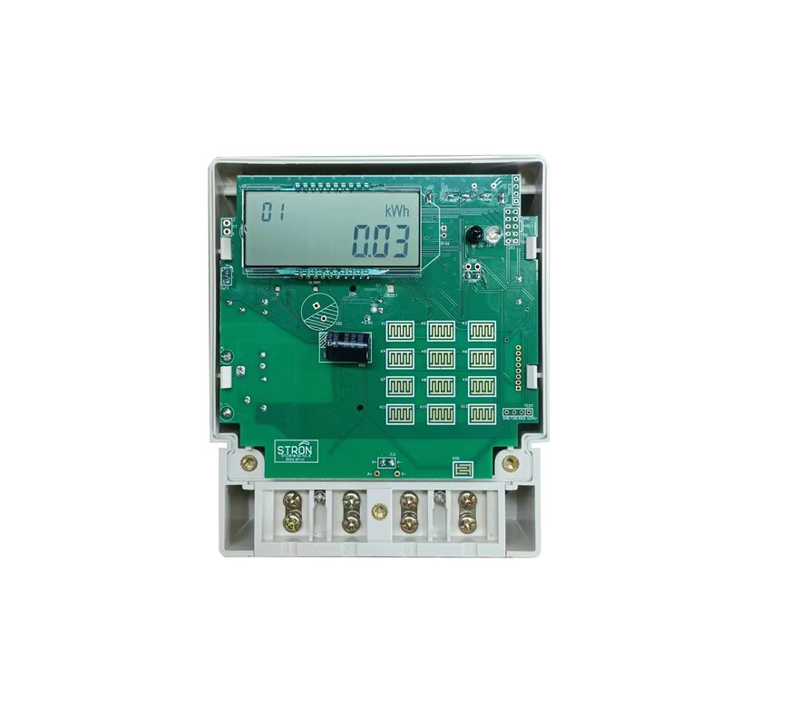Venda Quente STS Single Phase M-PESA Keypad Smart Prepaid Electricity Meter com Display LCD Classe 1.0 Sistema de Venda de Precisão