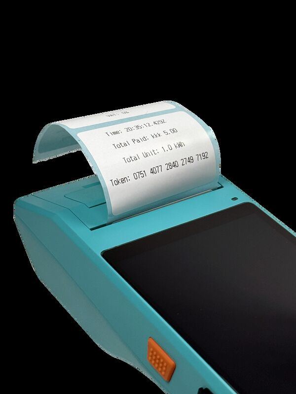 Recarga Porta a Porta por Terminal Portátil de Venda Móvel Terminal Portátil Android 9.0 para Recarga e Pagamento - Interface Amigável para Operações de Recarga Rápidas