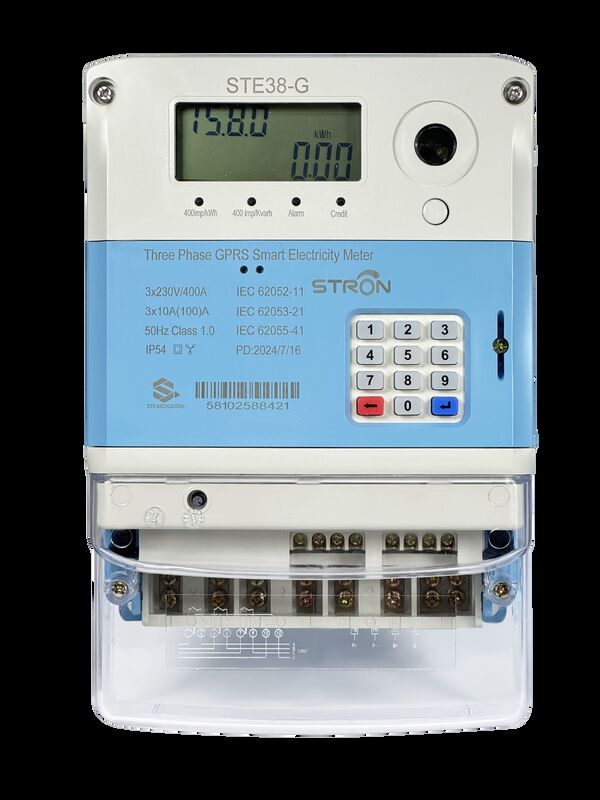 STS Prepaid Electricity Meter Offering High Accuracy Measurement and Operation Under Various Environmental Conditions