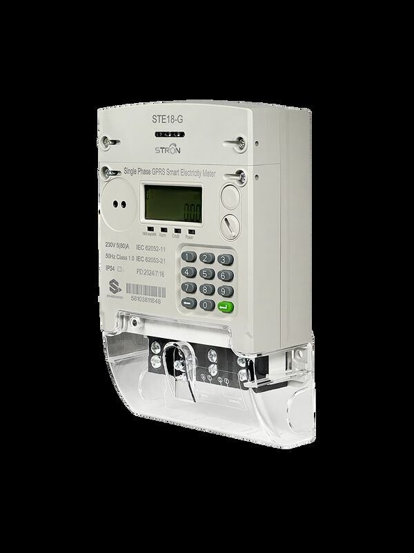 Medidor de Eletricidade Inteligente Pré-pago com Design Monofásico, Conectividade GPRS 4G e Monitoramento Remoto para Sistemas de Gerenciamento de Energia