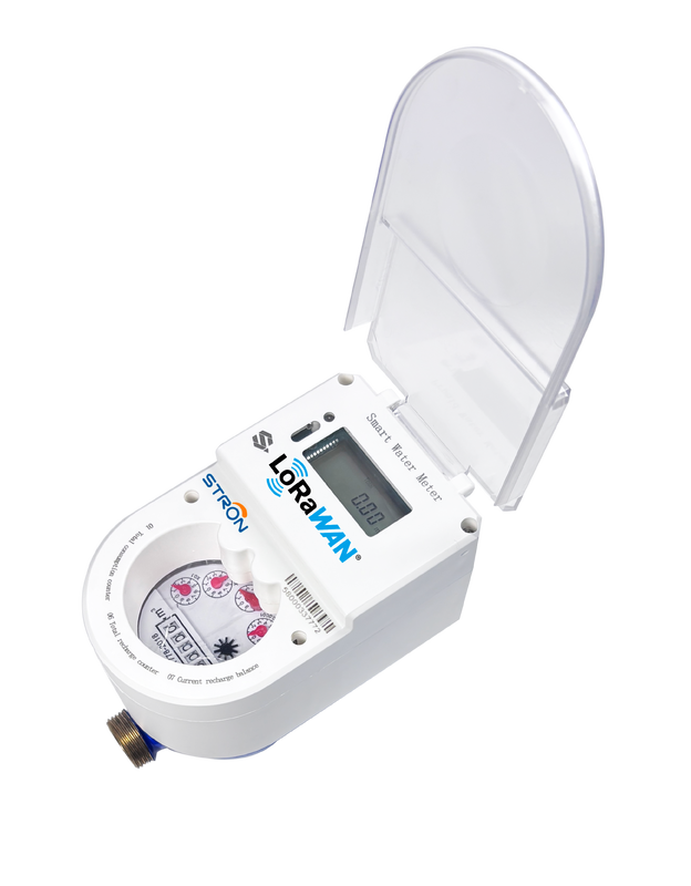 Medidor de água inteligente com medição multiparâmetro, incluindo vazão, temperatura e pressão para gerenciamento abrangente de água