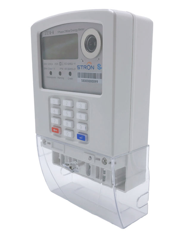 Medidor de energia pré-pago de três fases com teclado SmartPay Trio 3800 com frequência 50/60Hz