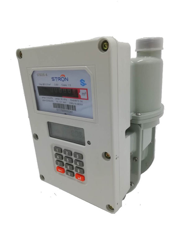 Medidor de gás pré-pago LAN / WAN com ligação de rede automática tipo PLC ao concentrador