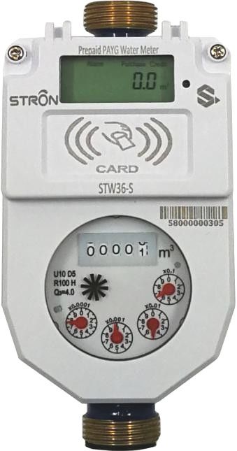 Tipo de cartão esperto de IC do medidor de água de multi /2 do jato 1” com o STS habilitado
