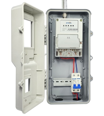 Concentrador de Dados AMI STRON STC18-A com Capacidade para 300 Medidores Inteligentes LoRa-RF GPRS IP54 para Gerenciamento de Dados
