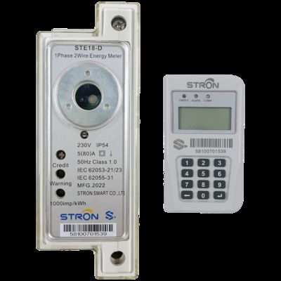 2G e 4G rede compatível Smart pré-pago medidor de eletricidade A solução definitiva para contar o consumo de eletricidade