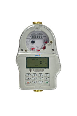 Contador de água pré-pago e dispositivo fácil de instalar concebido para ajudar as empresas a monitorizar o uso de água e controlar as despesas de forma eficaz
