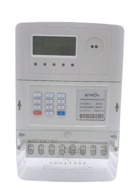 Medidor pagado antecipadamente padrão Hotsale da medida da eletricidade da fase monofásica do teclado numérico de Stron STS