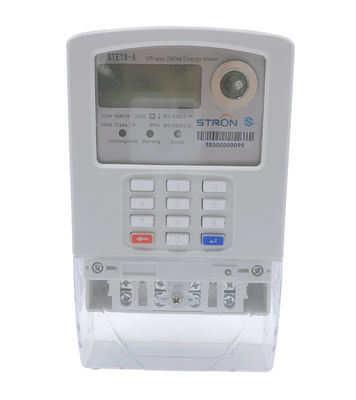 Medidor pagado antecipadamente padrão Hotsale da medida da eletricidade da fase monofásica do teclado numérico de Stron STS