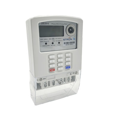 Conexão da fase monofásica do teclado numérico do STS automaticamente/medidor pagados antecipadamente padrão eletricidade da desconexão