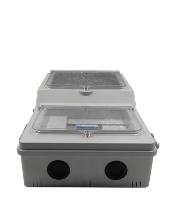 Anti caixa exterior UV do medidor de 3 fases, L519.1mm armário do medidor de 3 fases