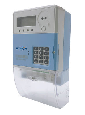 Medidor da energia eletrônica de fase monofásica de IP54 80A com AMI System