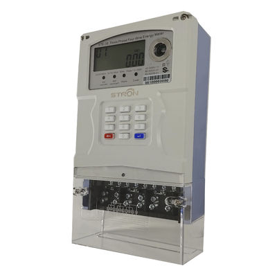 IP54 16kV medidor elétrico de 3 Digitas da fase com AMI System