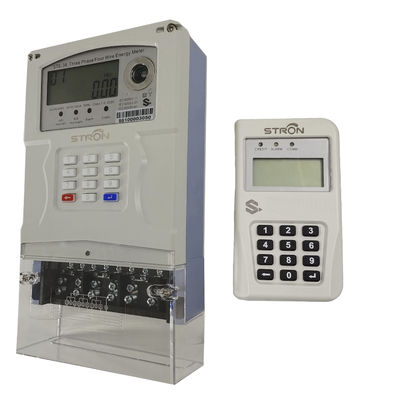 ISO14001 60Hz trifásico Smart pagou antecipadamente o medidor da eletricidade com CIU