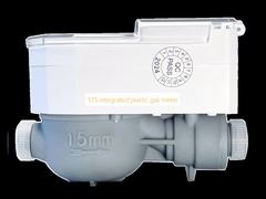 Medidor de gás plástico integrado STS